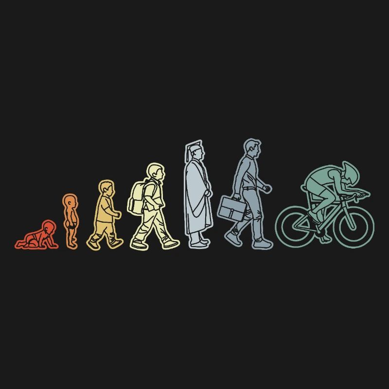 Évolution du cycliste