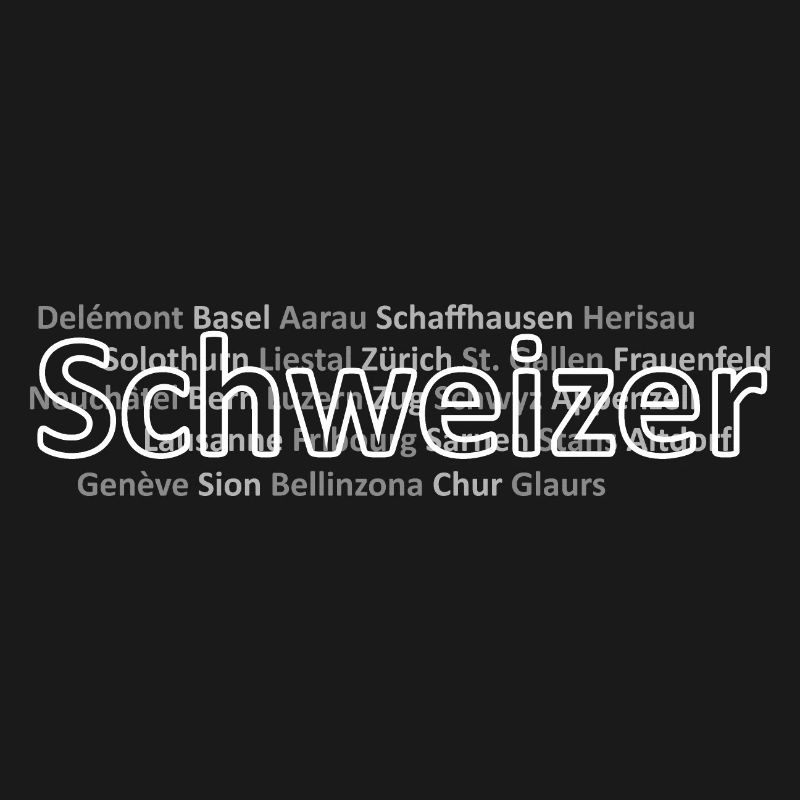 Schweizer Städte Schweizer