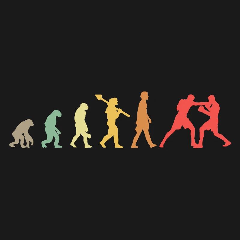 Boxing Evolution Boxing Development Rétro