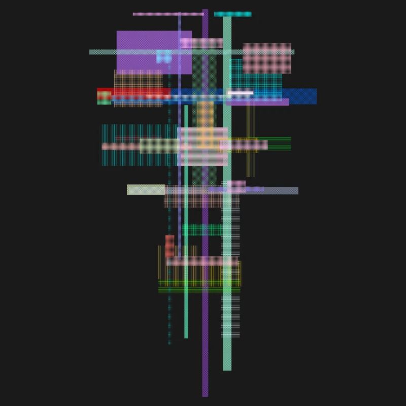 Motif Abstrait - Architecture de l’espace