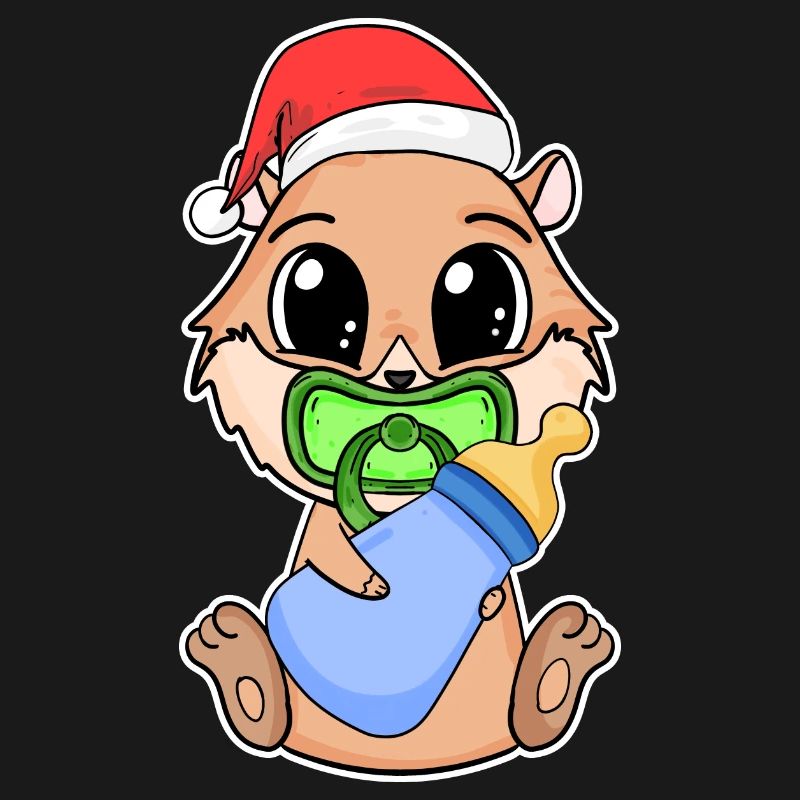 Cochon d’Inde Bébé Cochon d’Inde de Noël