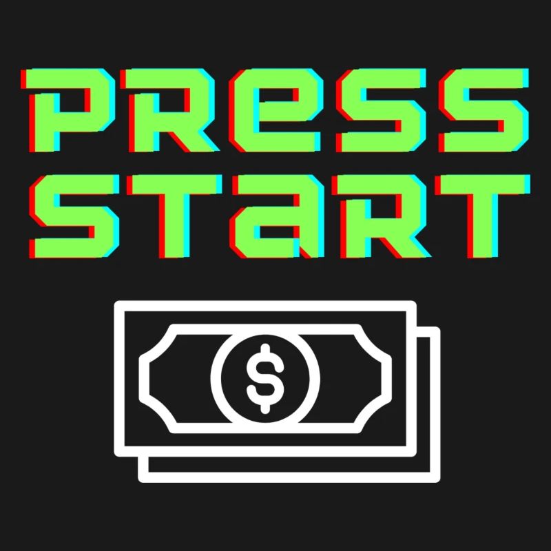 Press Start Retro Arcade Bill