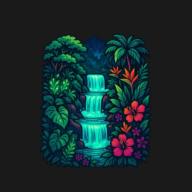 Cascade tropicale