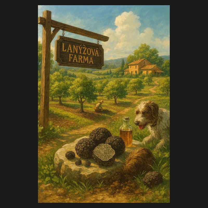 Trüffelfarm Rustikale Landschaft