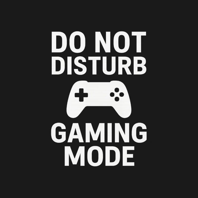 Ne pas déranger – Mode Jeu