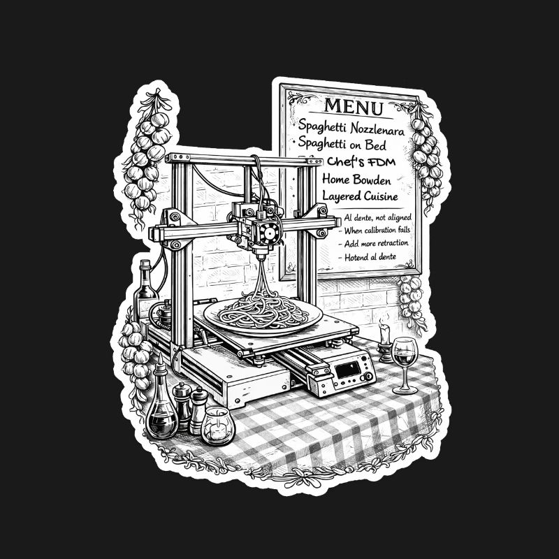 Spaghetti-3D-Drucker