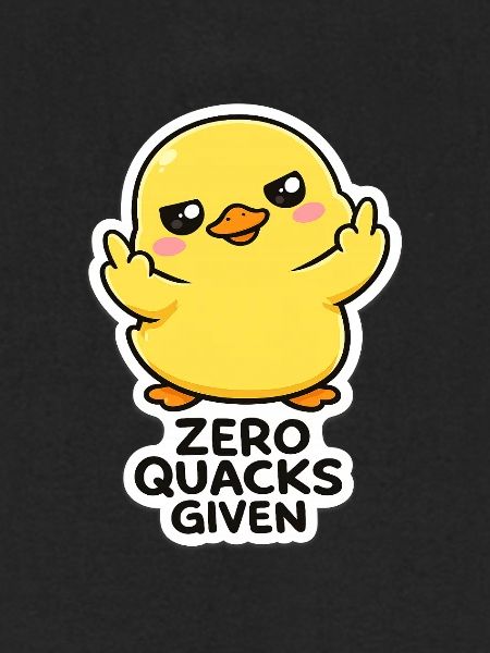 Küken mit Attitüde Zero Quacks