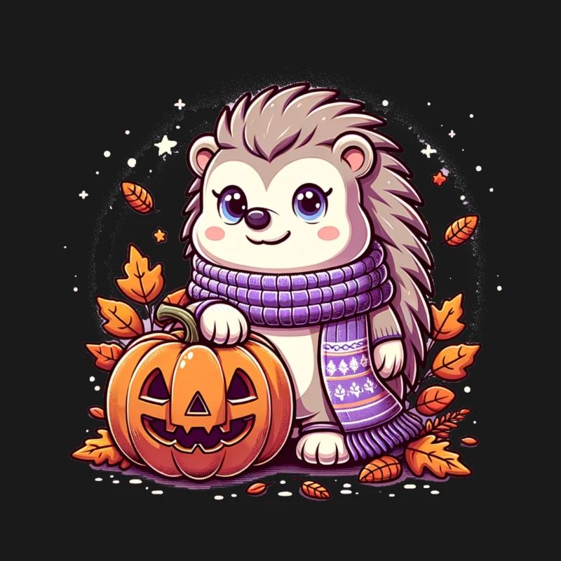 Halloween, hérisson