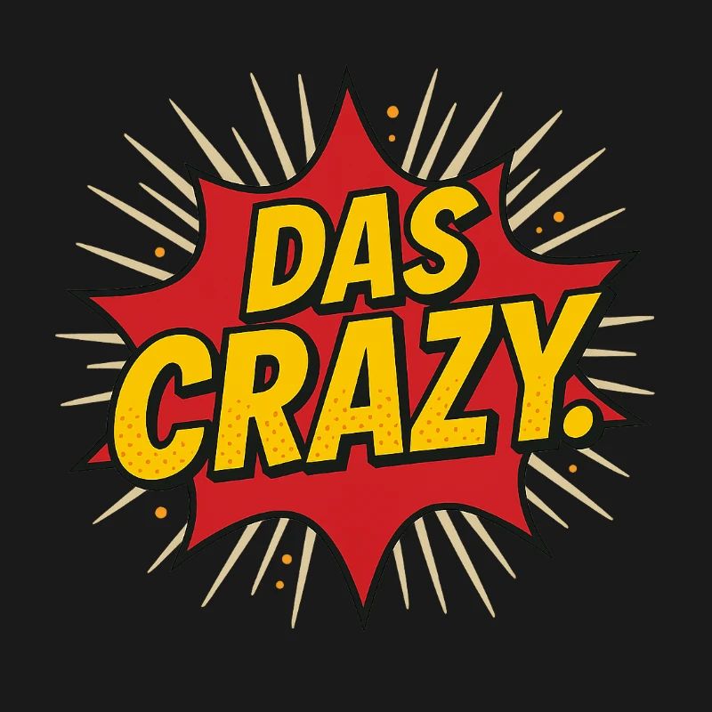 Comic Explosion Text Design