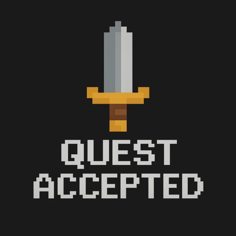 Quest akzeptiertes Pixelschwert
