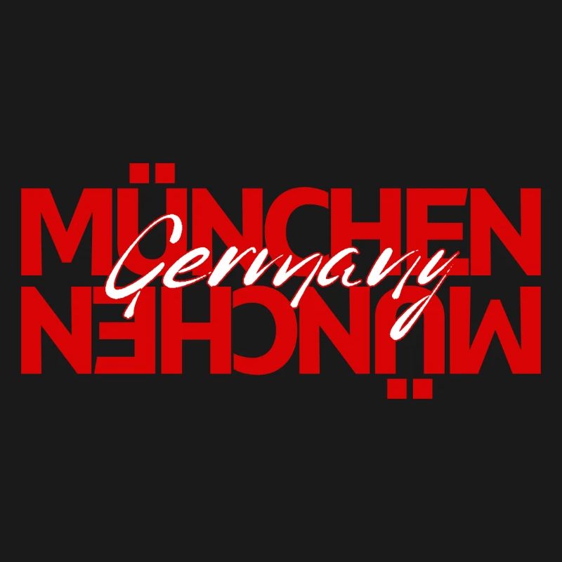 Munich Germany Script Overlay