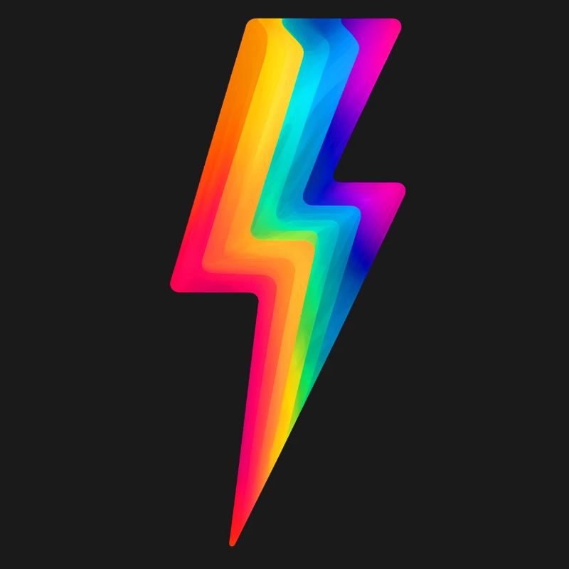 Regenbogenblitz