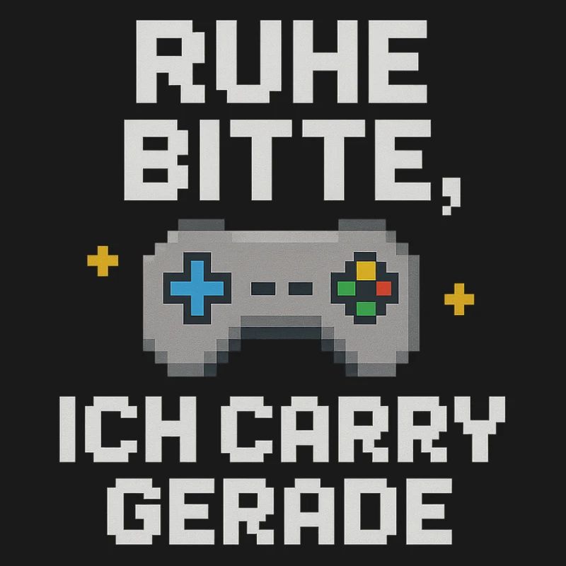 Ruhe Bitte Pixel Controller Grafik