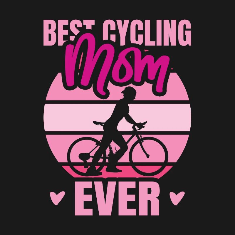 Radfahrer Mutter