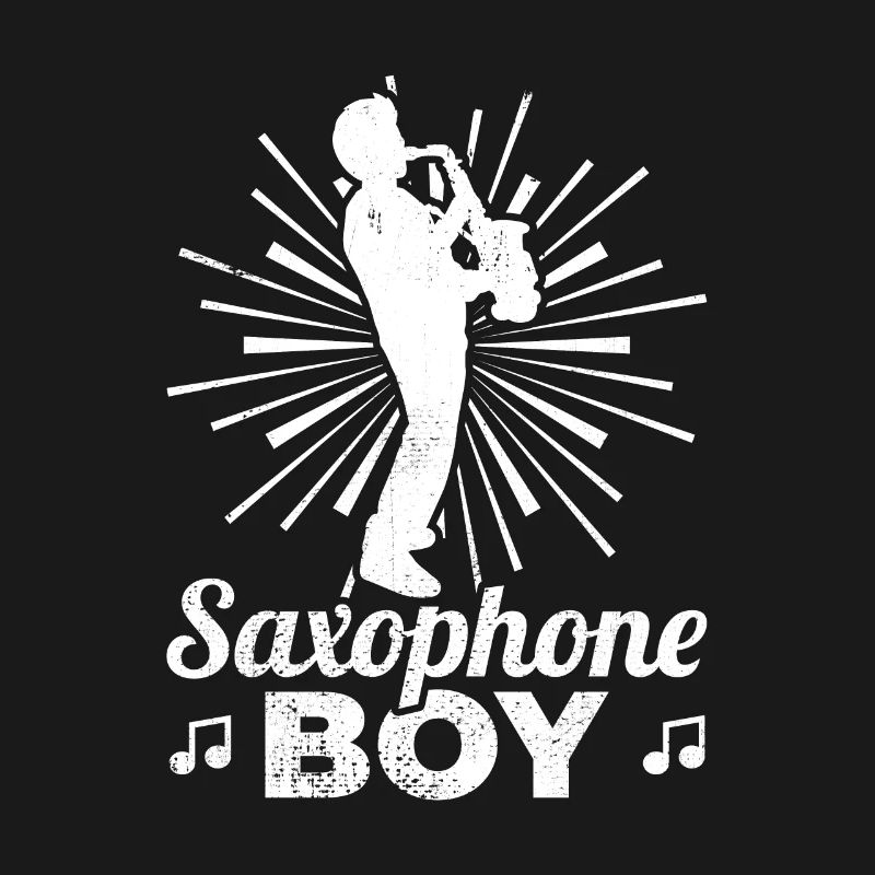 Saxophon Junge