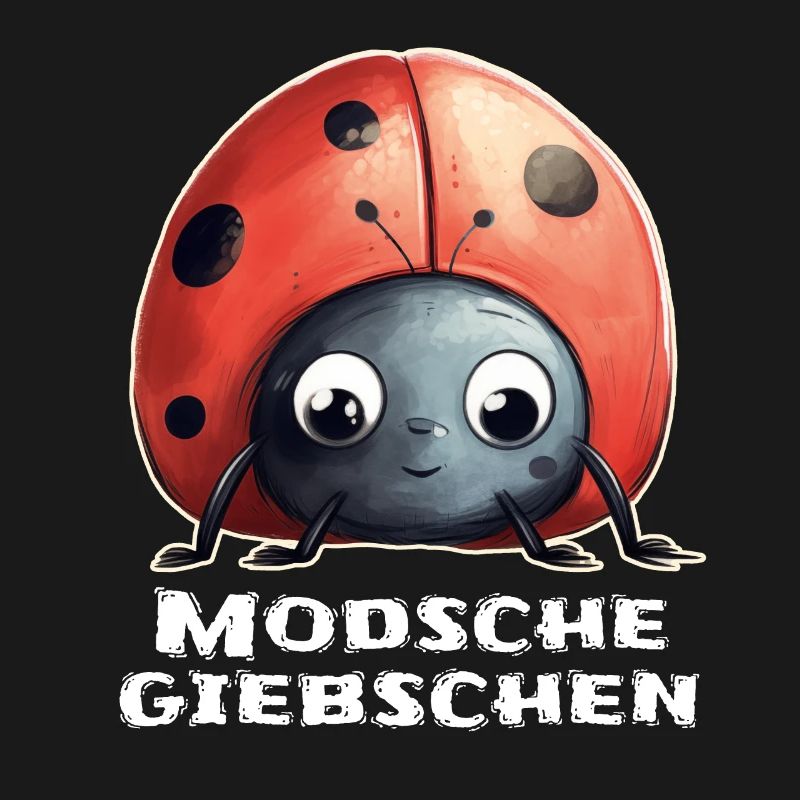 Modschegiebchen Marienkäfer Sächsisch Geschenk