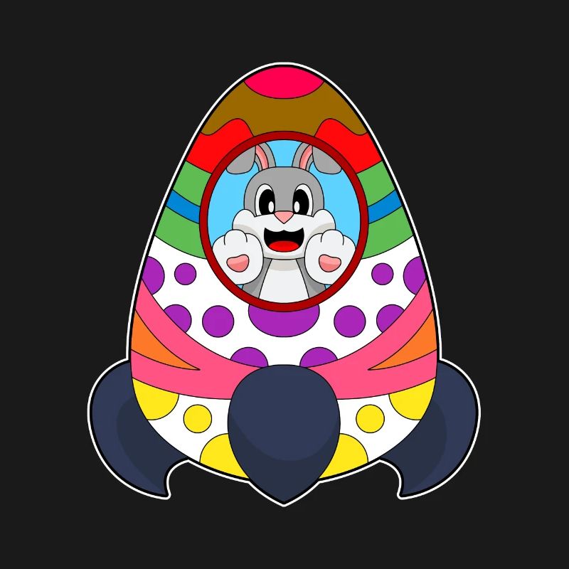 Rabbit Easter Rocket