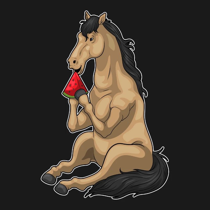 Pastèque cheval