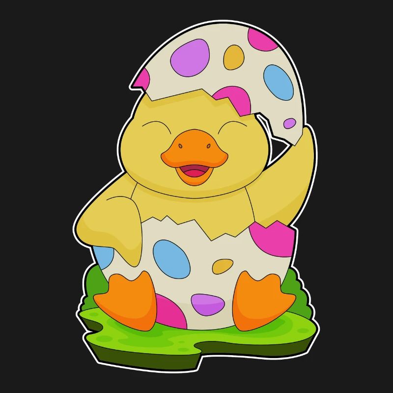 Duck Easter Easter Egg