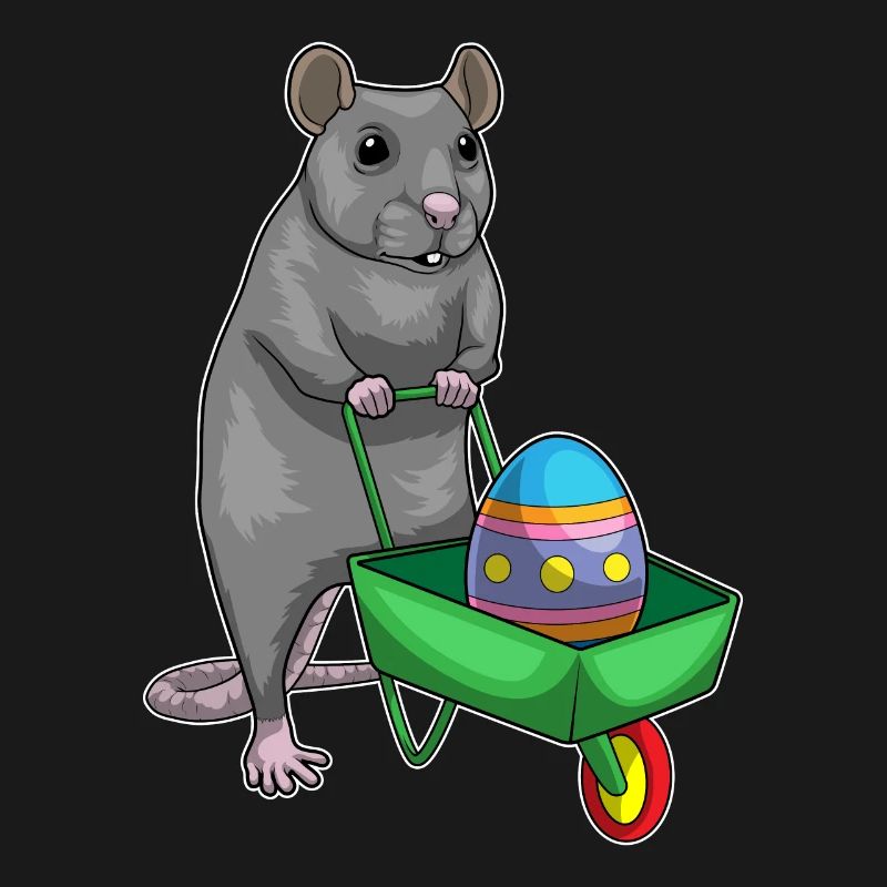 Rat Easter Easter Egg