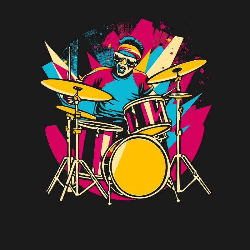 Batteur Synthwave