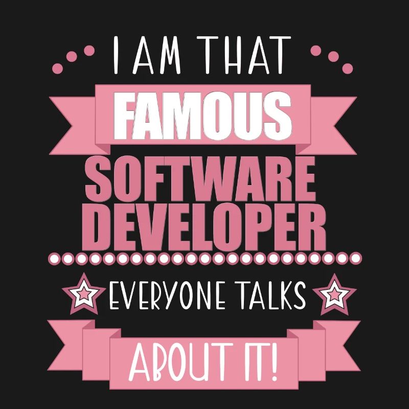 Software Developer Profession Ladies Gift