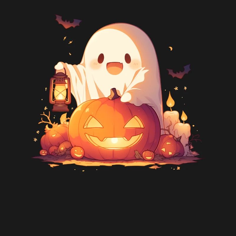 Halloween Ghost Ghost Pumpkin Lantern Gift