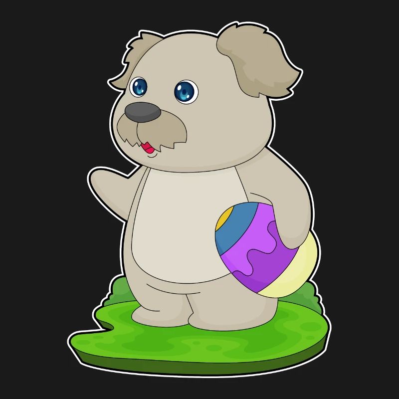 Dog Easter Easter Egg