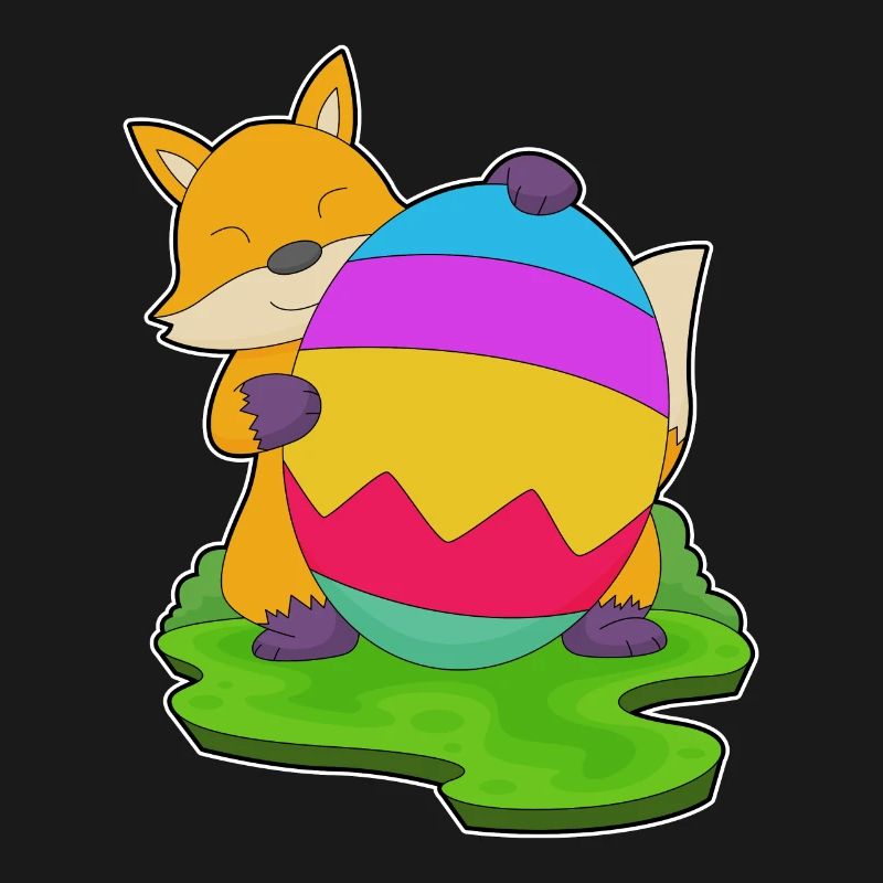 Fox Easter Easter Egg