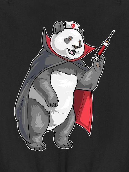 Panda Halloween Nurse