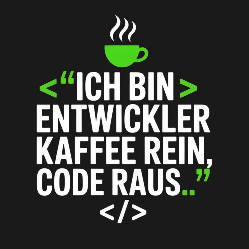 Developer Coffee Saying