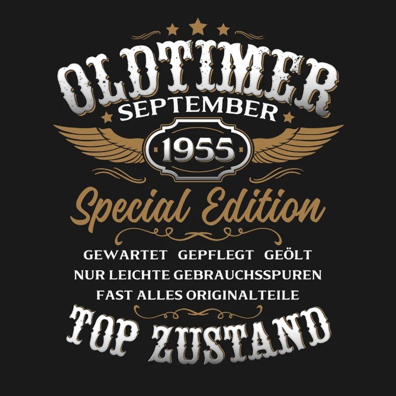 70. Geburtstag Geschenk Oldtimer September 1955