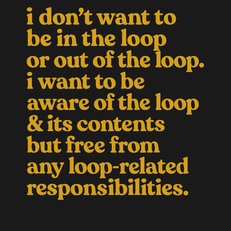 Conscient de la citation Loop