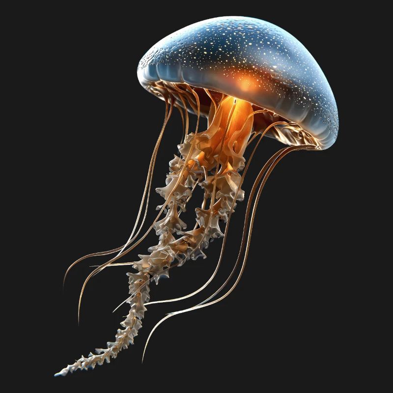 Méduse Méduse de feu Méduse Méduse mignonne