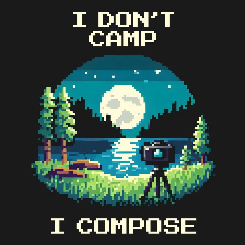 I don't camp, I compose | Composition