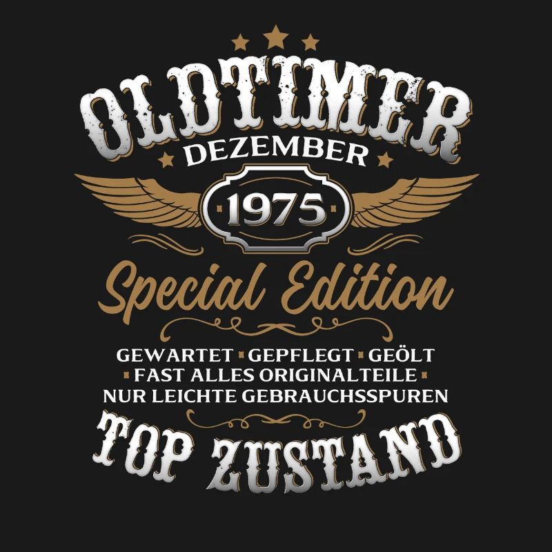 50. Geburtstag Geschenk Oldtimer Dezember 1975