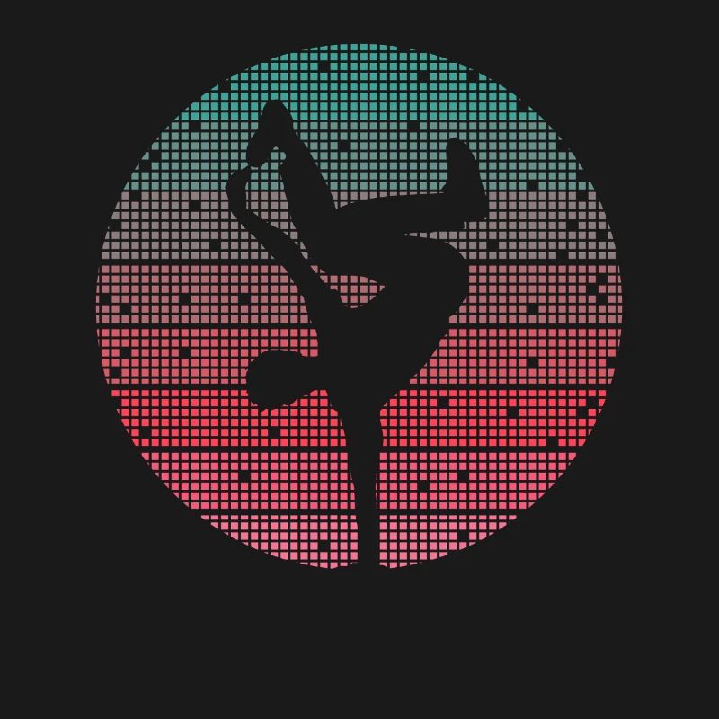 Breakdance Danse Breakdancer Breakdancer Rétro Breakdancer
