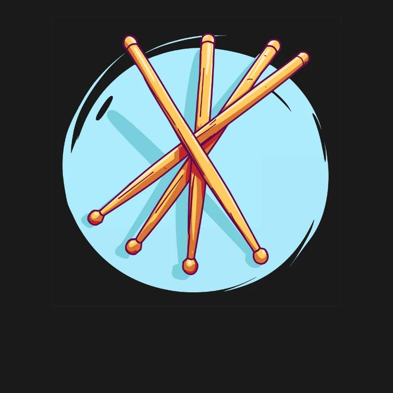 Drumsticks Drawing