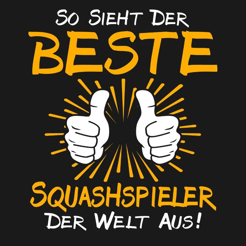 Squashspieler Geschenkidee