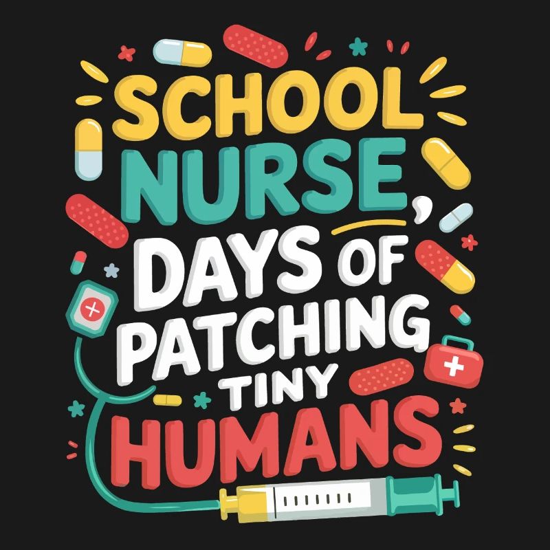 Minis patchwork d’infirmière scolaire