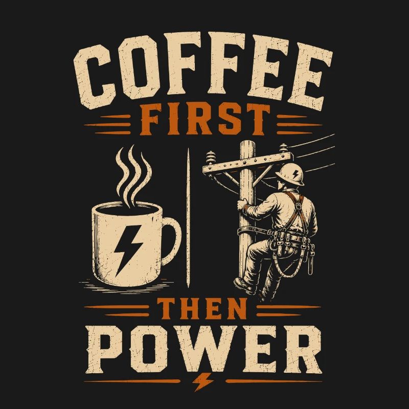 Stromleitung Kaffee Elektriker Technik