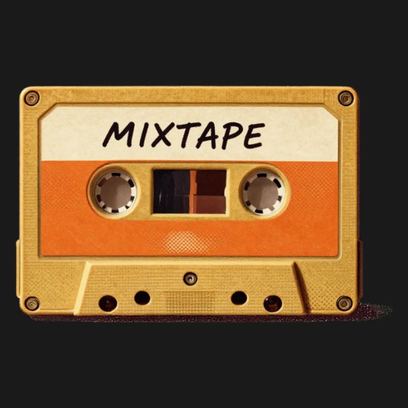 Mixtape Retro Kassette