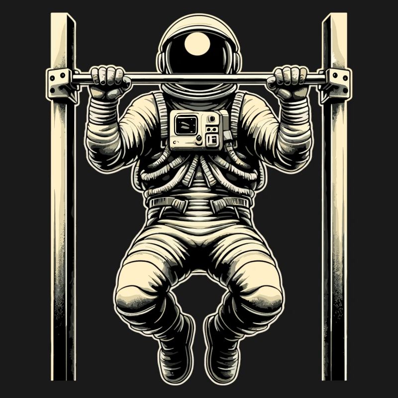 Calisthenics Astronaut Pull-ups Gift