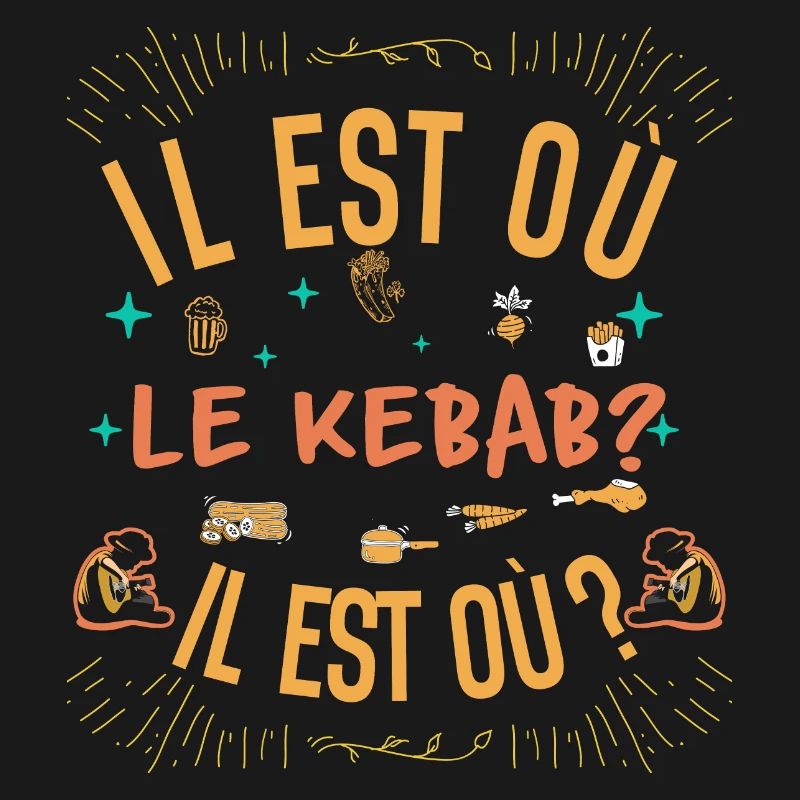 Il est où le kebab ? Il est où ? Chanson Référence