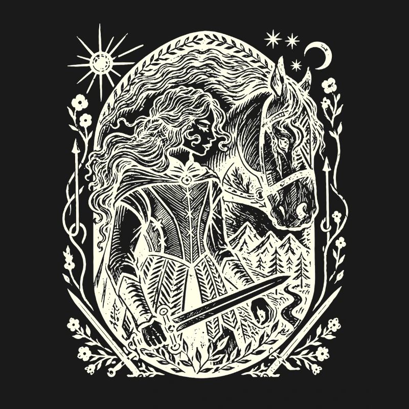 Moonlight Forest Magic Circle