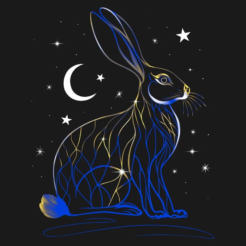 Kintsugi Easter Bunny Ostara Bunny