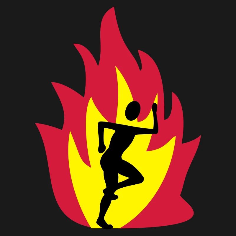 Runner flame