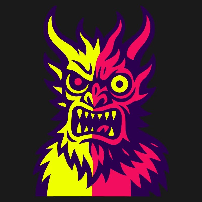 Pop Art Devil's Monster