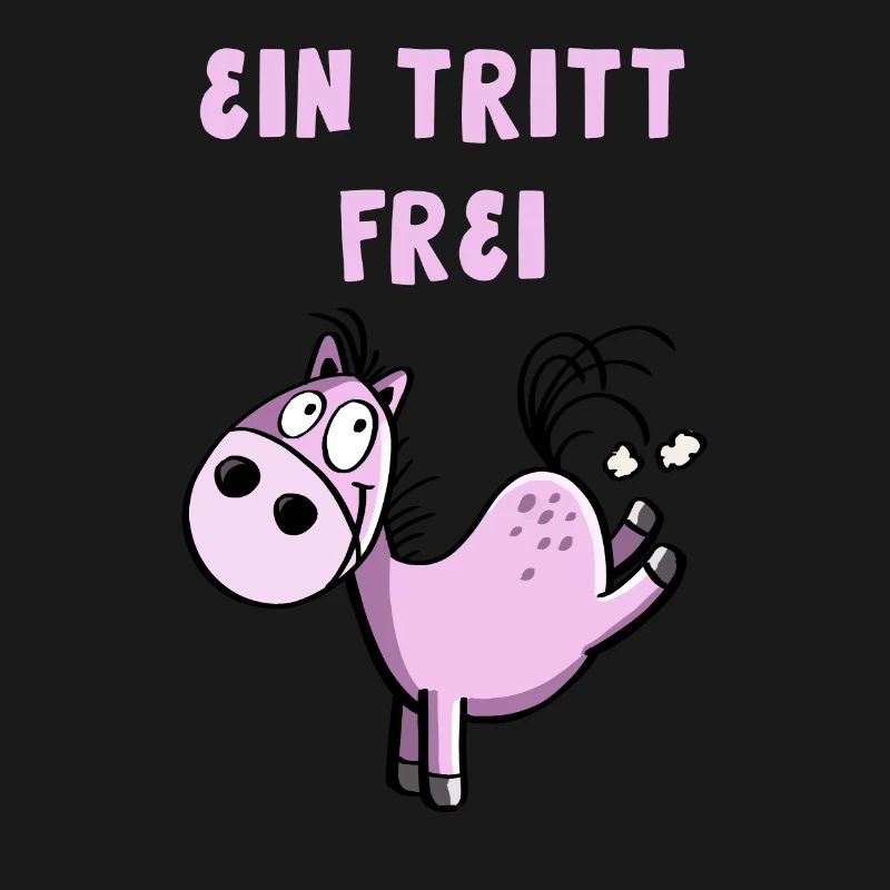 Ein Tritt Frei Pferdchen