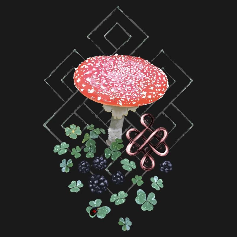 Lucky Toadstool Clover